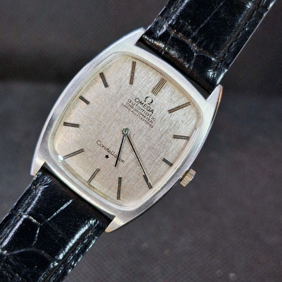 Vintage omega constellation mens watch discount