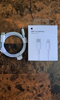 Original Apple Iphone 20w Usb-C Power Adapter with Usb-C To Lightning Cable 1m Fast Charger