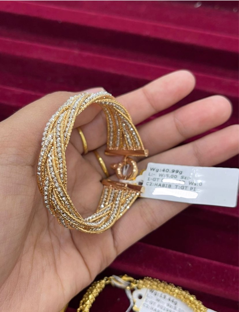 ORO ITALIA HABIB JEWEL BANGLE BASSANO Women s Fashion Jewelry