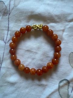 Piyao Lucky Charm Apricot Bracelet