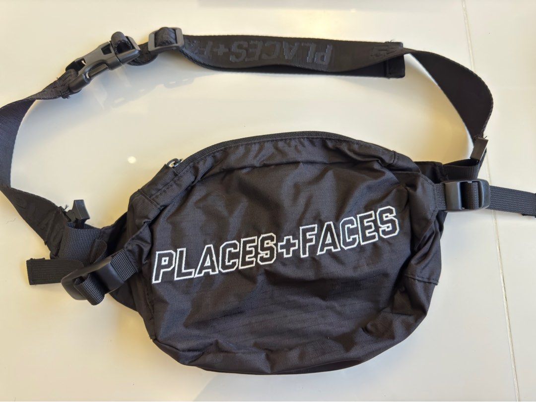 Places + Faces Waist Bag (Black)