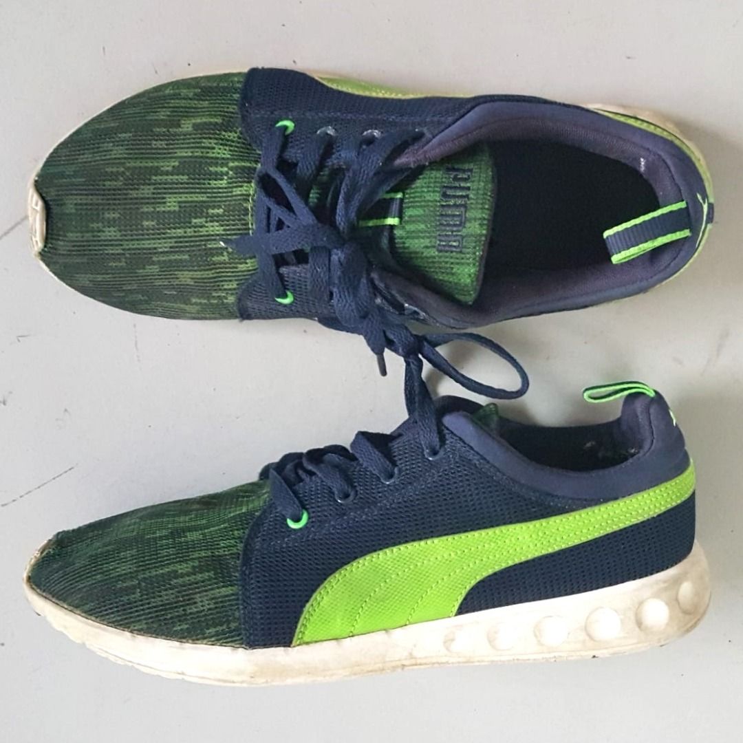 Puma carson runner green men 2025