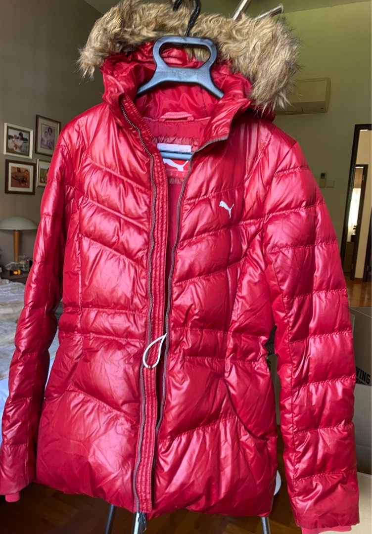 Puma long winter outlet jacket