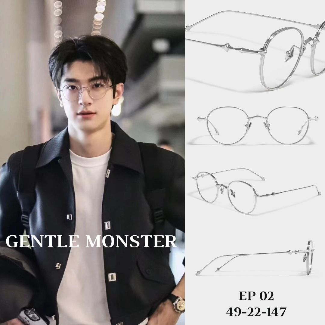 ジェントルモンスター GENTLE MONSTER 【 Furi 02 】 シルバー メタル