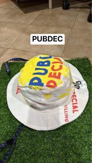 Repurpose Flour Sack Bucket Hat-Item Name: PUBDEC