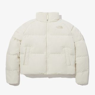 White north face jacket hot sale