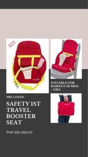 Safety 1st Travel Booster Seat