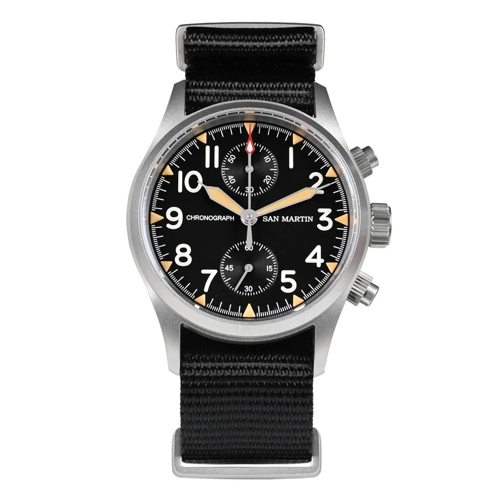 Vintage military chronograph top
