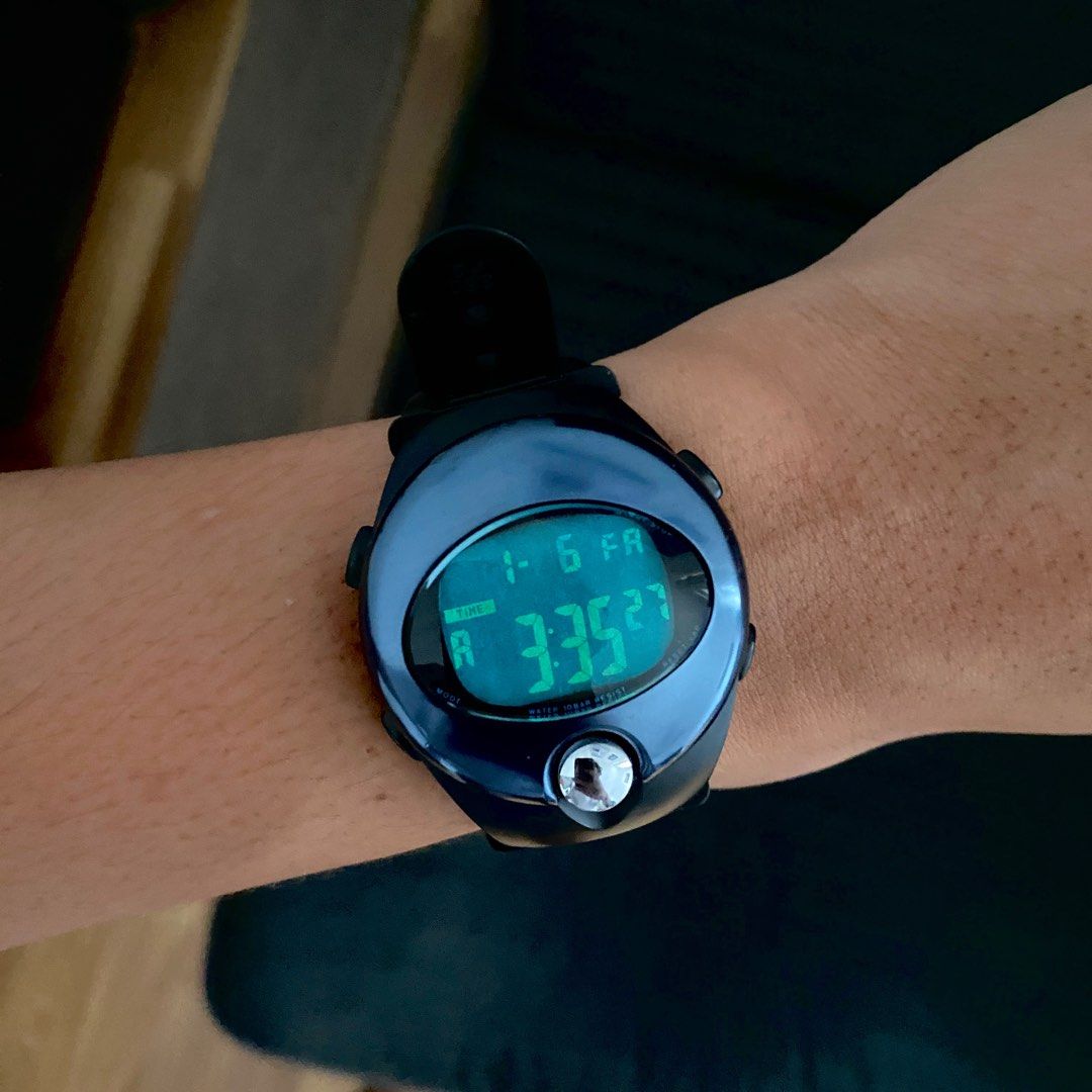 Seiko Alba Spoon Gorpcore Y2K, Fesyen Pria, Jam Tangan di