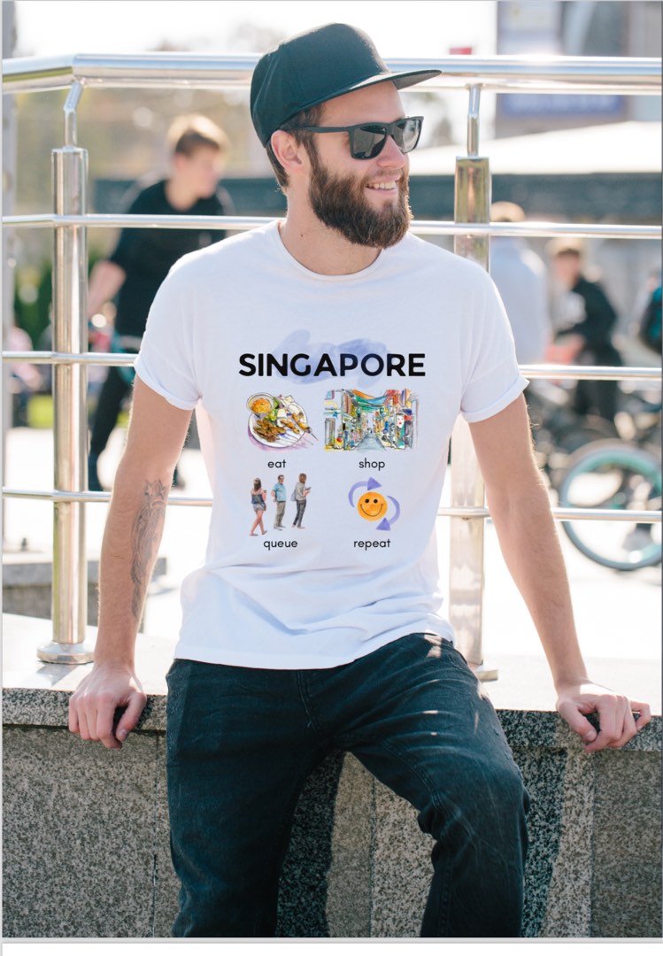 Singapore tee shirt deals