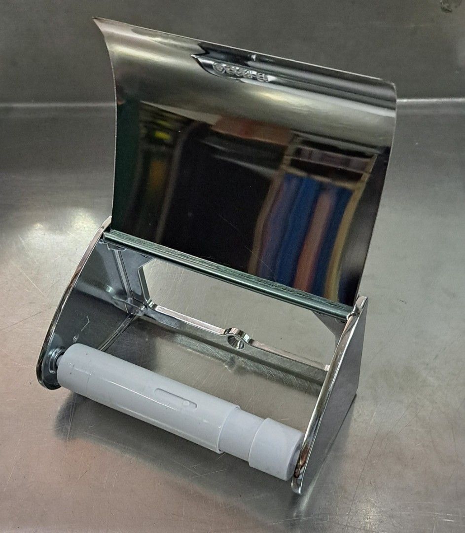 STAINLESS TISSUE PAPER HOLDER Japan (Category: Bathroom & Kitchen Fixtures) located in Manila. Submitted by tonpornel (Listing ID 1289039151, Image 2). Description: Old Stock Ton-Pornel Mercantile • We supply Powertools, Hardware tools, Plumbing, Paints, Electrical and Construction materials • We offer Paint Mixing and Powertools Repair Visit us: 38 Marcos Highway Mayamot, Antipolo City https://maps.google.com/?cid=1384230075759805792&entry=gps S