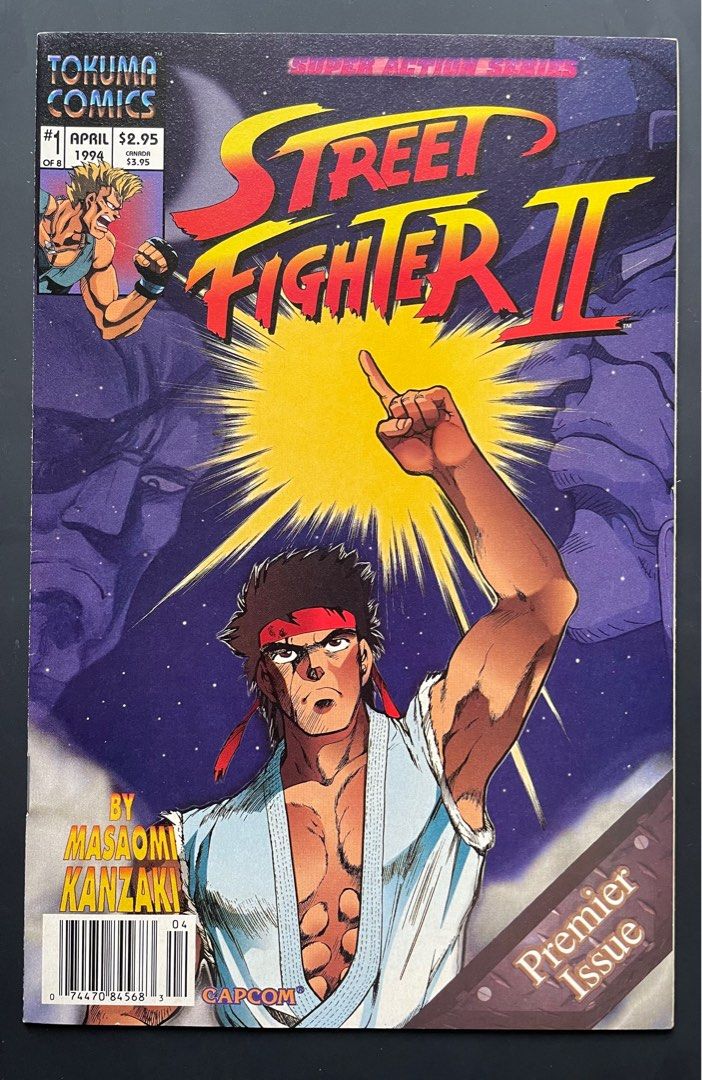 Street Fighter # 1 - Tokuma Comics (Category: Comics & Manga) located in Mandaluyong City. Submitted by collectorsobsessions (Listing ID 1289064061, Image 1). Description: - In Very Fine condition - PRICE: P400.
