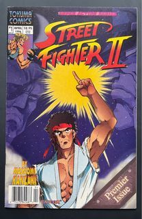 Street Fighter # 1 Tokuma Comics