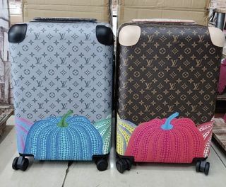 Street Style Monogram Carry On Suitcase Hard Type Cabin Hand Carry Luggage Travel Bags