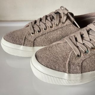 Superga wool flannel top