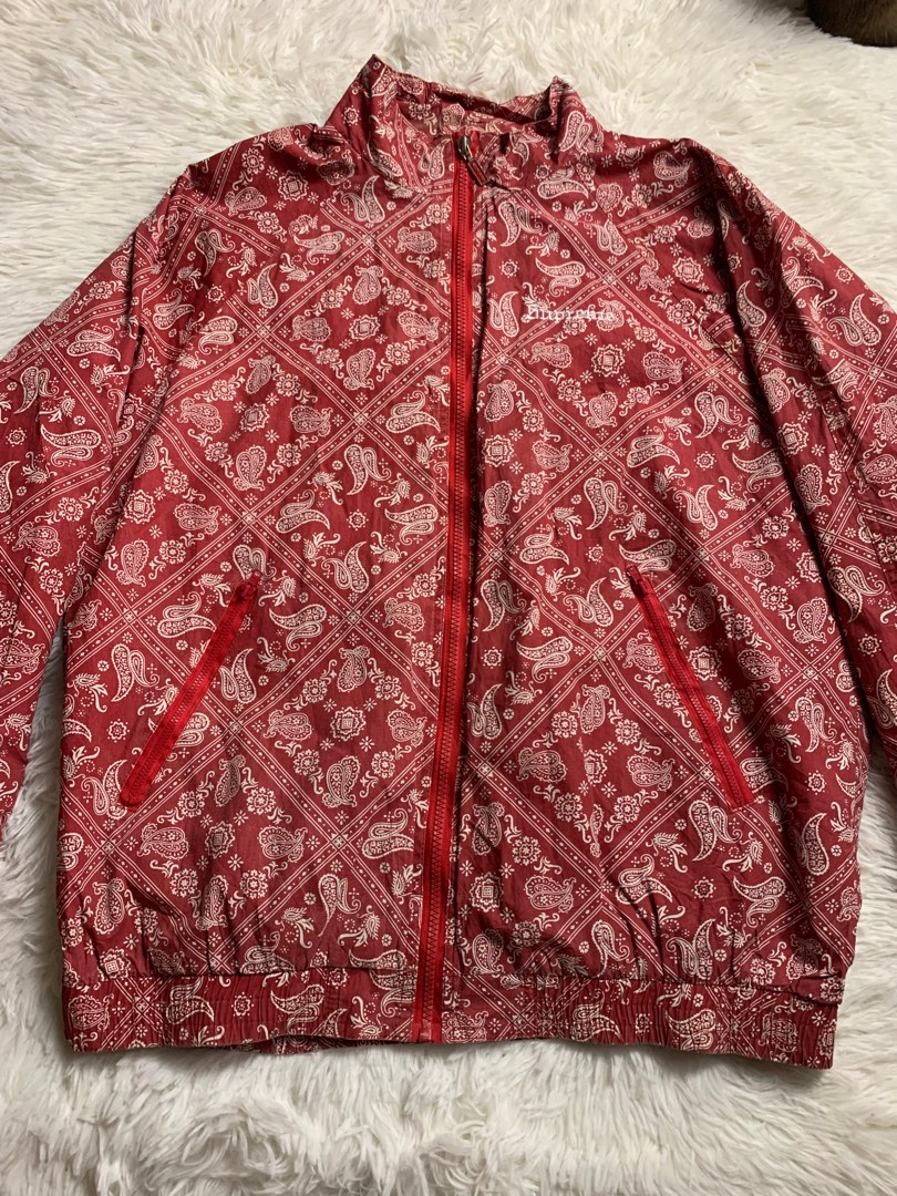 Supreme Bandana Jacket Men s Fashion Coats Jackets and