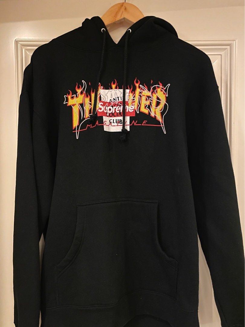 Thrasher supreme anti social social club top