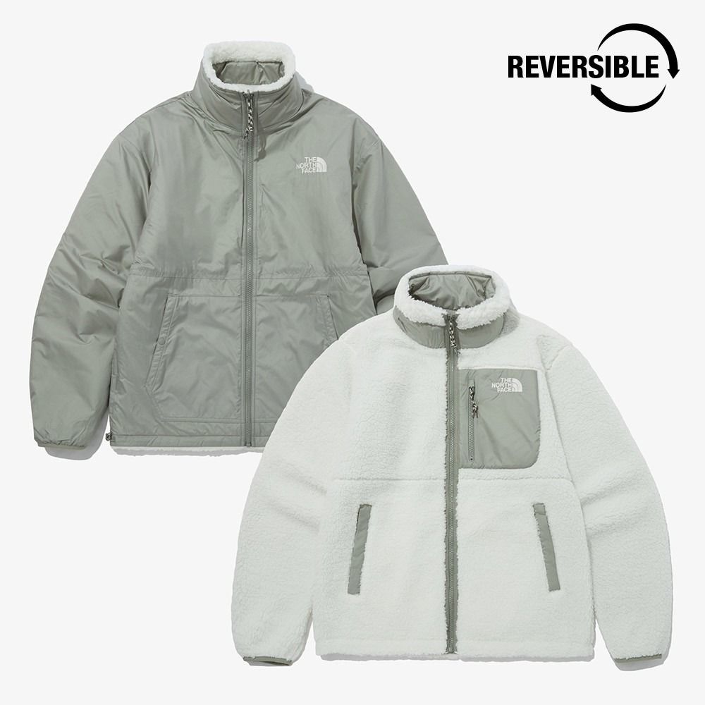 TNF The North Face women men fleece jacket PLAY GREEN RVS FLEECE