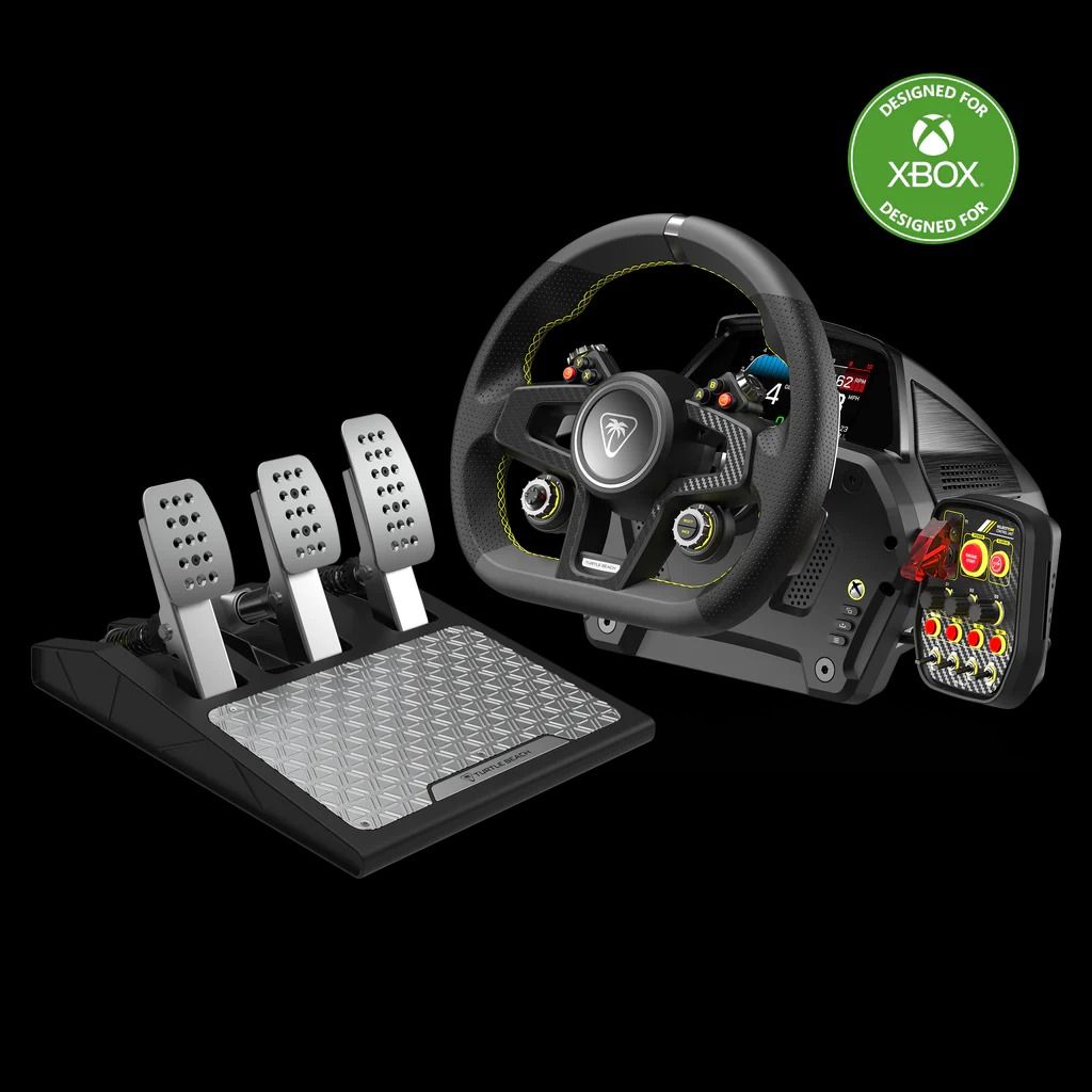Turtle Beach VelocityOne Race (Direct Drive) Racing Wheel and Pedals ...