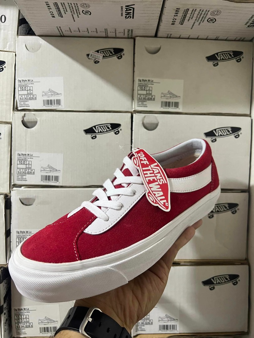 Vans bold red deals