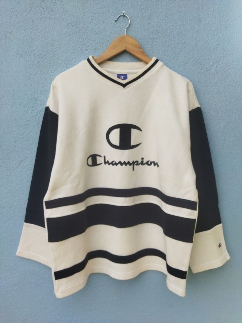 Vintage Champion V Neck Sweatshirt
