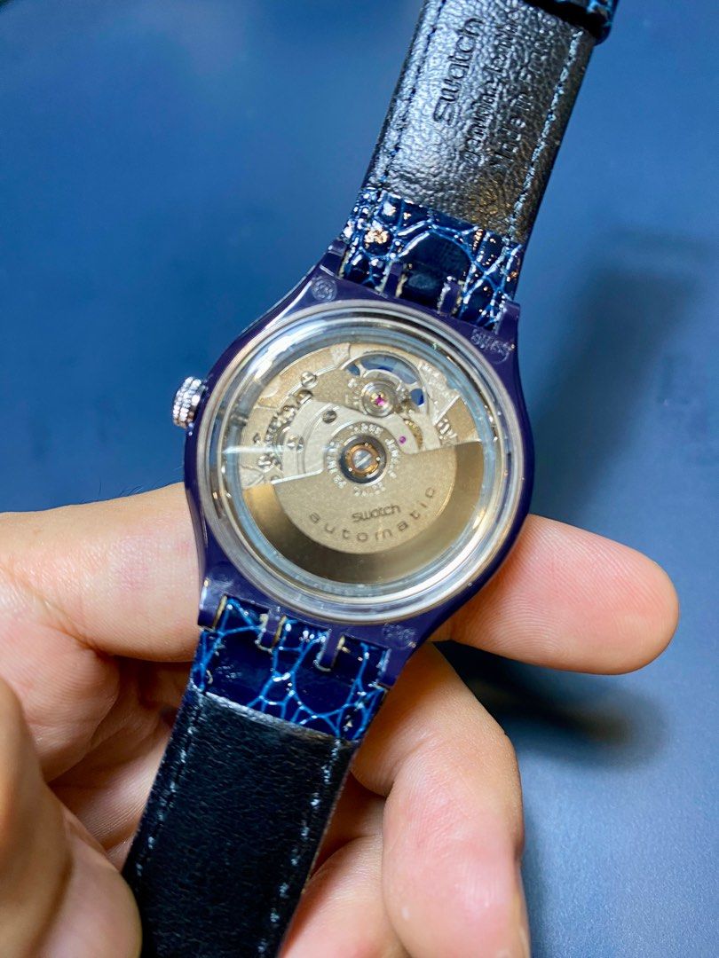 Vintage Swatch Automatic New Strap Mint Men s Fashion Watches