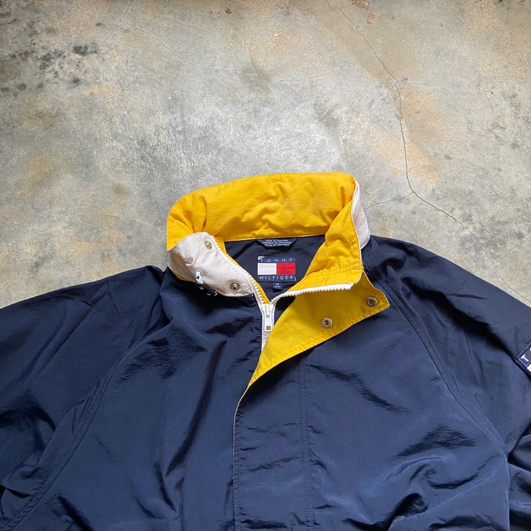 Vtg tommy hilfiger windbreaker Men s Fashion Tops Sets