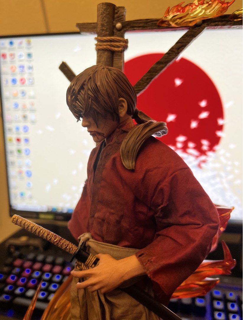 VTS TOYS VM-043B KENSHI 1/6 アクションフィギュア VTS TOYS VM-043B Rurouni Kenshin Himura Kenshi 1/6 Scale