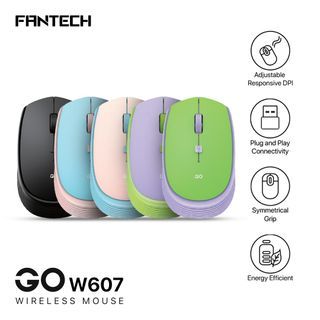 W607 wireless mouse Fantech go