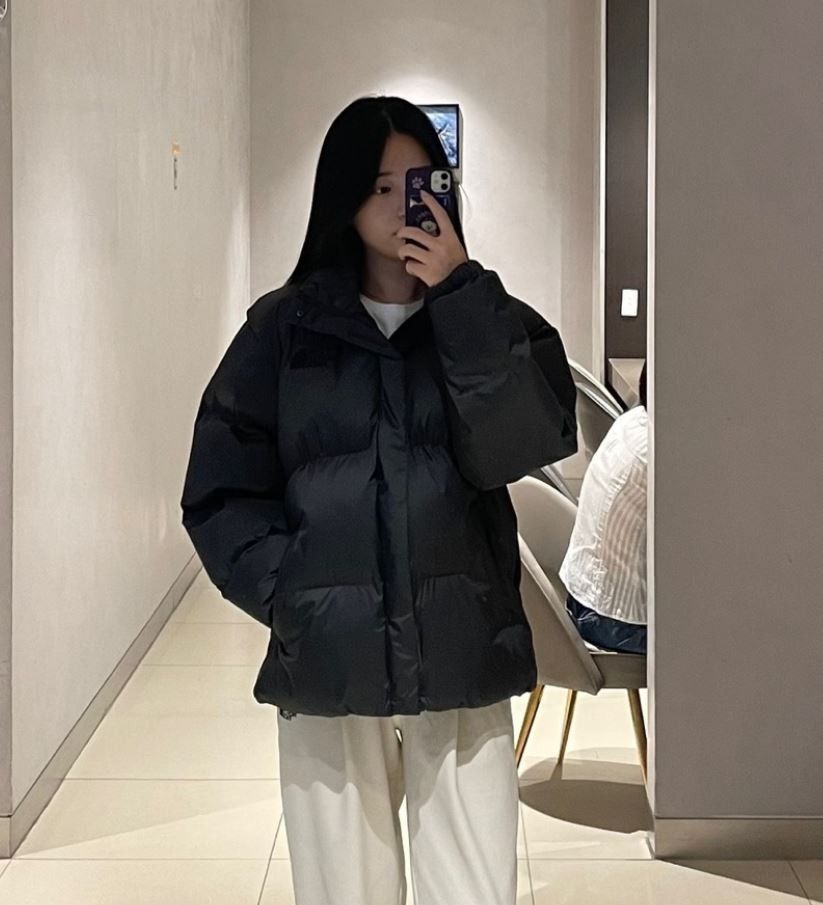 XS~3XL Korean TNF The North Face Women winter puffer jacket in