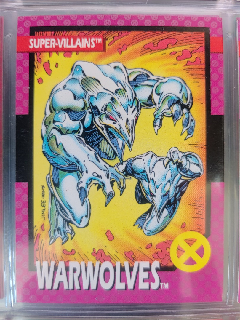 1992 Impel Marvel X-Men Series Warwolves, Hobbies & Toys, Memorabilia ...