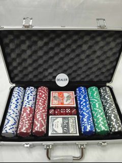 300PCS Poker Chips Game Set