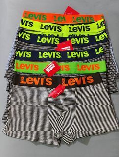 6pcs Levis Men's Boxer Brief Underwear Cotton Boxer Briefs