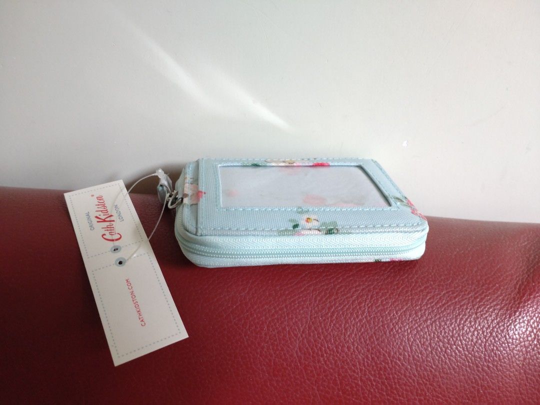 99 Cath Kidston Zipped Travel Purse Islington Light Dpearmint