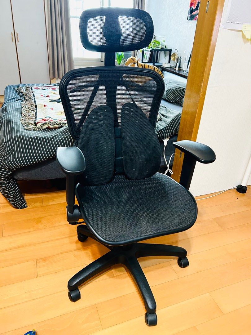台灣製 電腦椅 透氣椅 主管椅 可往後躺 照片瀏覽 1