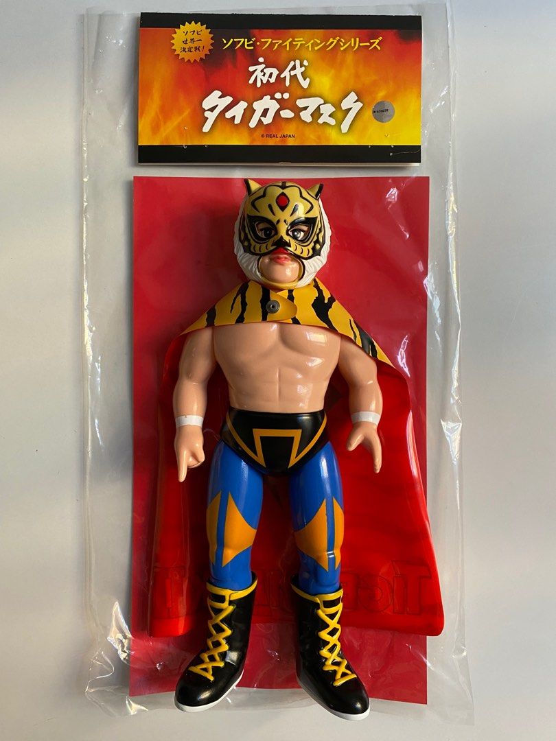 メディコムトイ　ソフビ　ファイティングシリーズ　天龍源一郎　未開封 メディコムトイソフビファイティングシリーズ天龍源一郎未開封