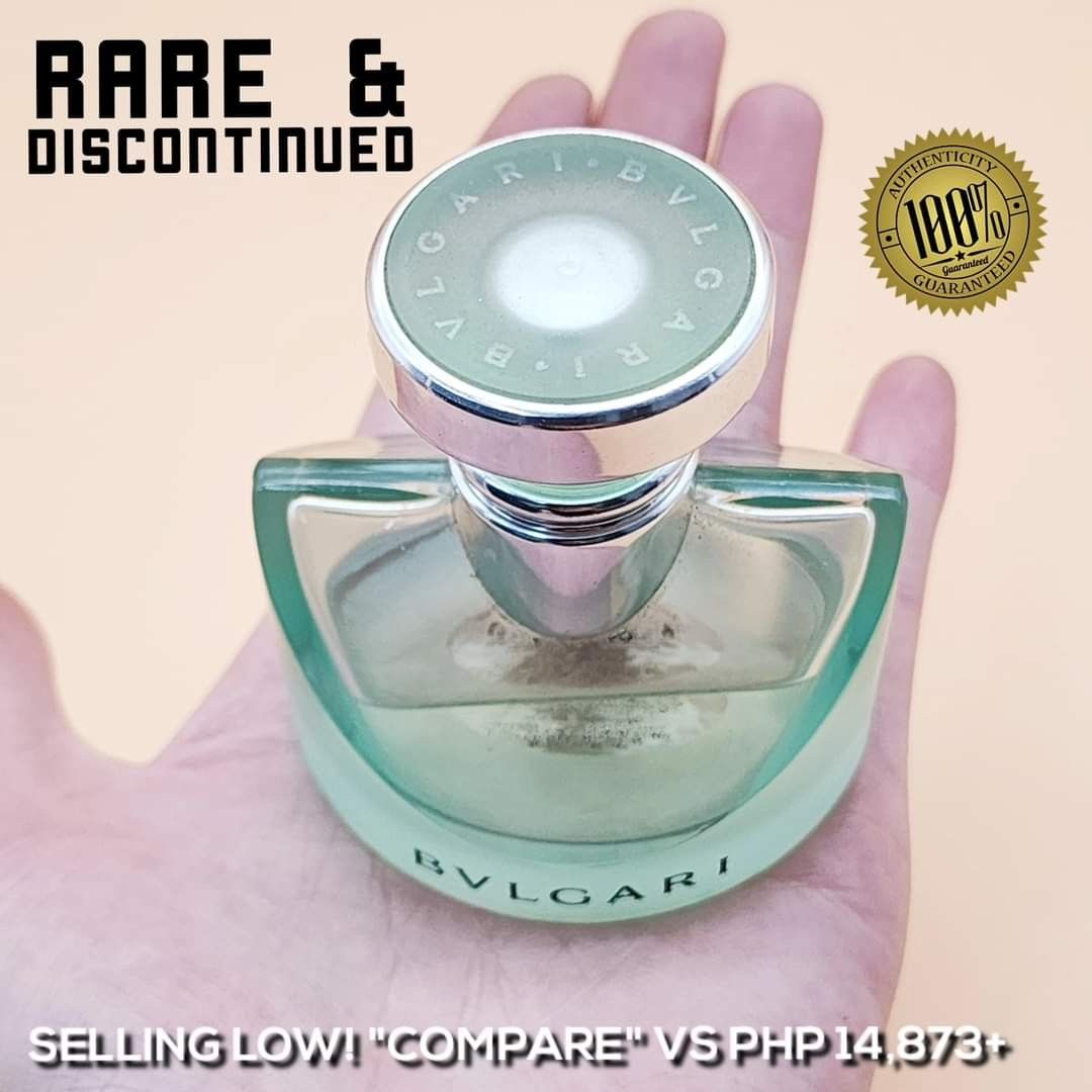 Authentic BVLGARI Eau Parfume Au The Vert Extreme 30ml Discontinued Vintage Rare with JAPAN Authenticity Seal Beauty Personal Care Fragrance Deodorants on Carousell