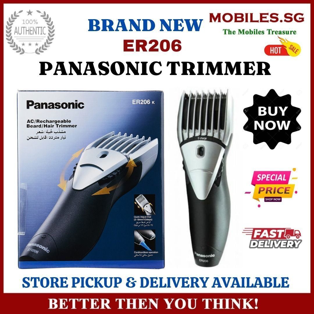 Brand New || PANASONIC TRIMMER ER206 || Best Price || Store Pickup