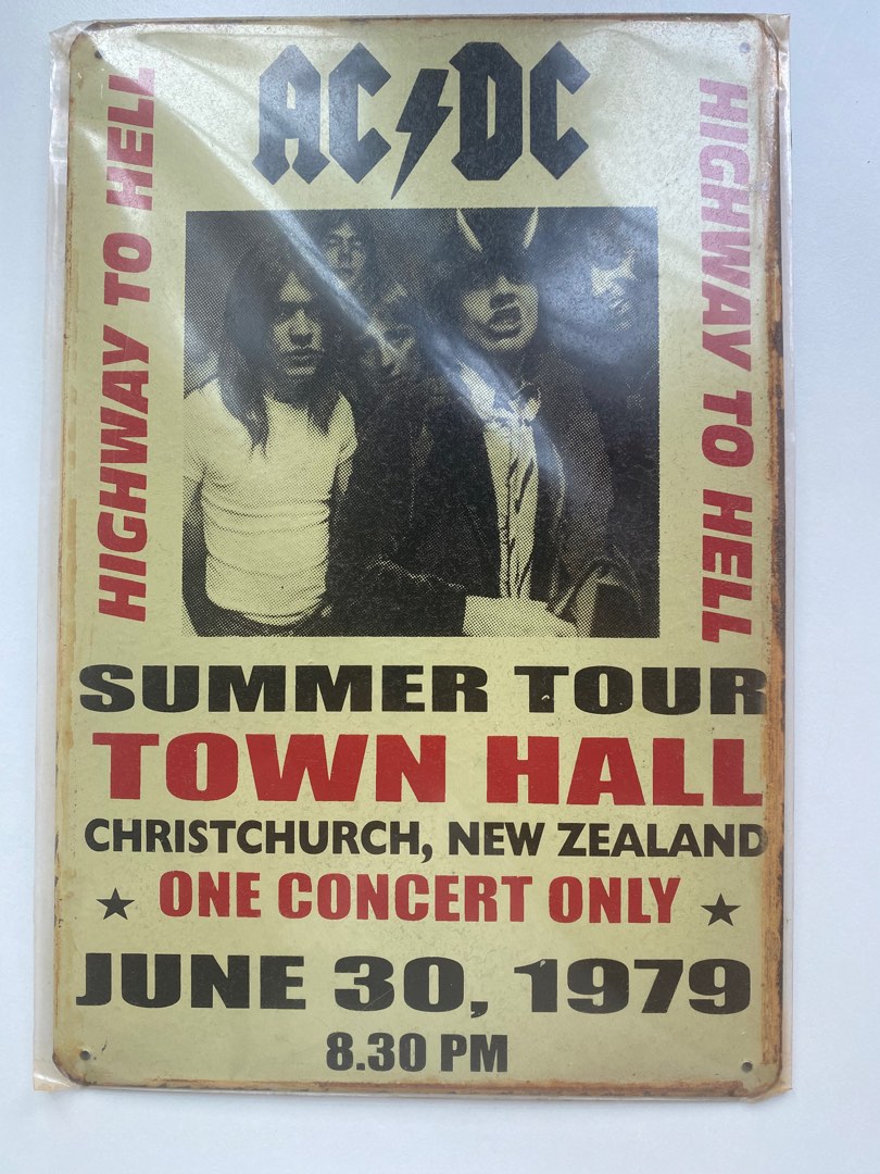 AC/DC Vintage Signage, Hobbies & Toys, Collectibles & Memorabilia ...