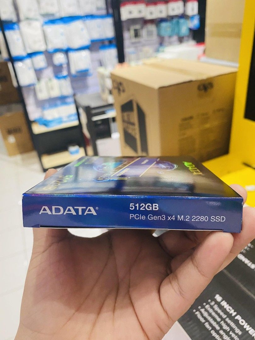 ADATA 512GB Legend 710 PCIe Gen3 x4 M.2 2280 SSD (Category: Hard Disks & Thumbdrives) located in Makati City. Submitted by techubstoreandaccessories (Listing ID 1289322996, Image 3). Description: ADATA 512GB Legend 710 PCIe Gen3 x4 M.2 2280 SSD Ready for Pick-Up / Same Day Delivery Via Lalamove‼️ DETAILS: ✅ Actual Picture Posted. ✅BRAND NEW, SEALED, & ORIGINAL. ✅7 Days Replacement for Factory Defects and 1year Limited Warranty. (Terms and conditi