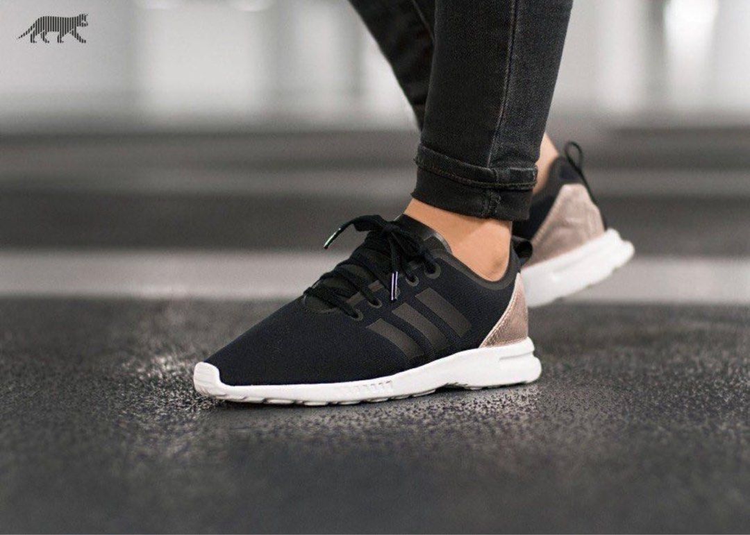 Originals womens zx flux new arrivals adv smooth trainers core black