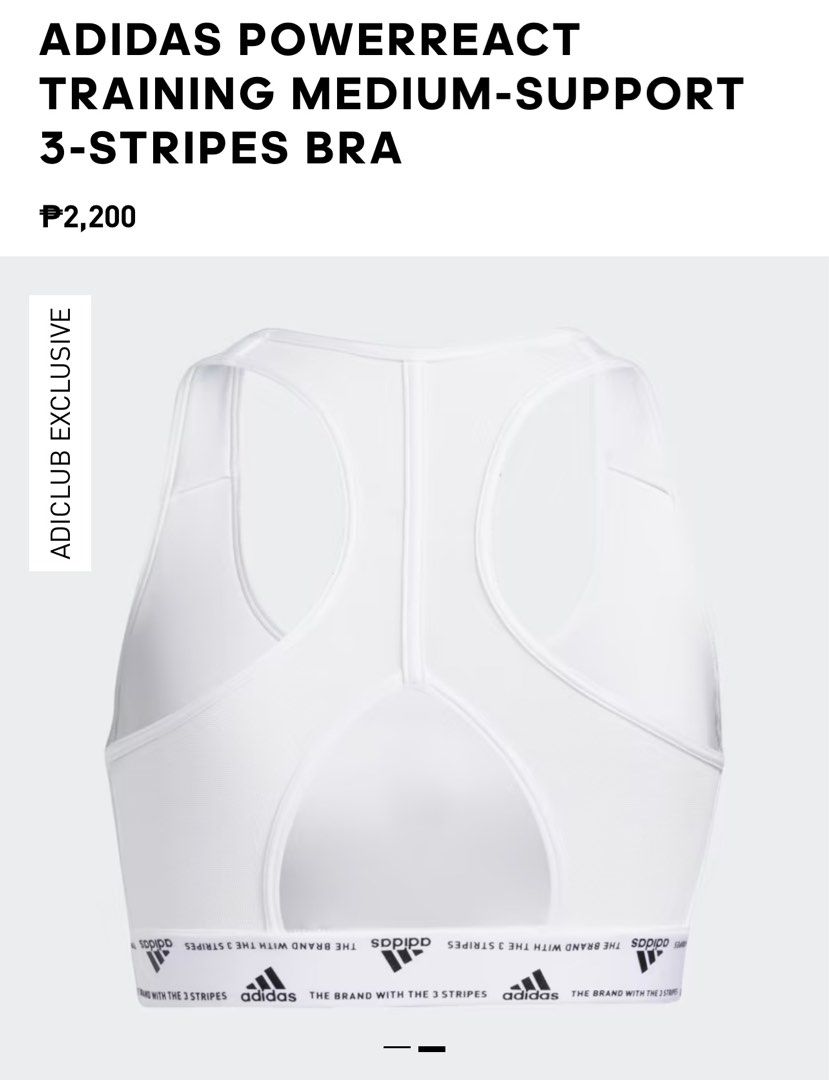 adidas Powerreact Training Bra