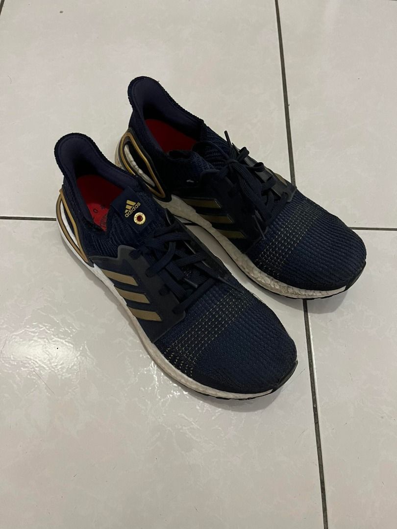 Adidas ultra boost 2024 2019 blue gold