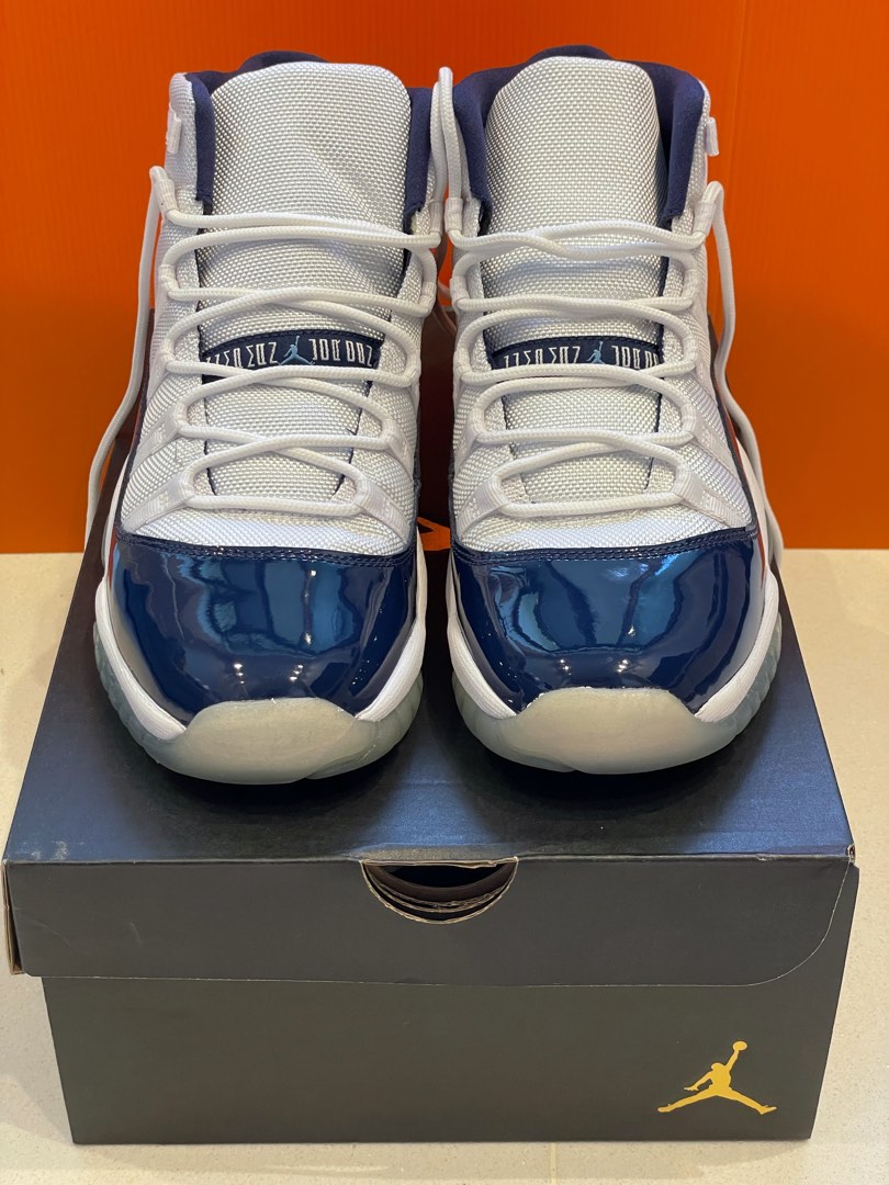 Retro 11 north carolina hot sale blue