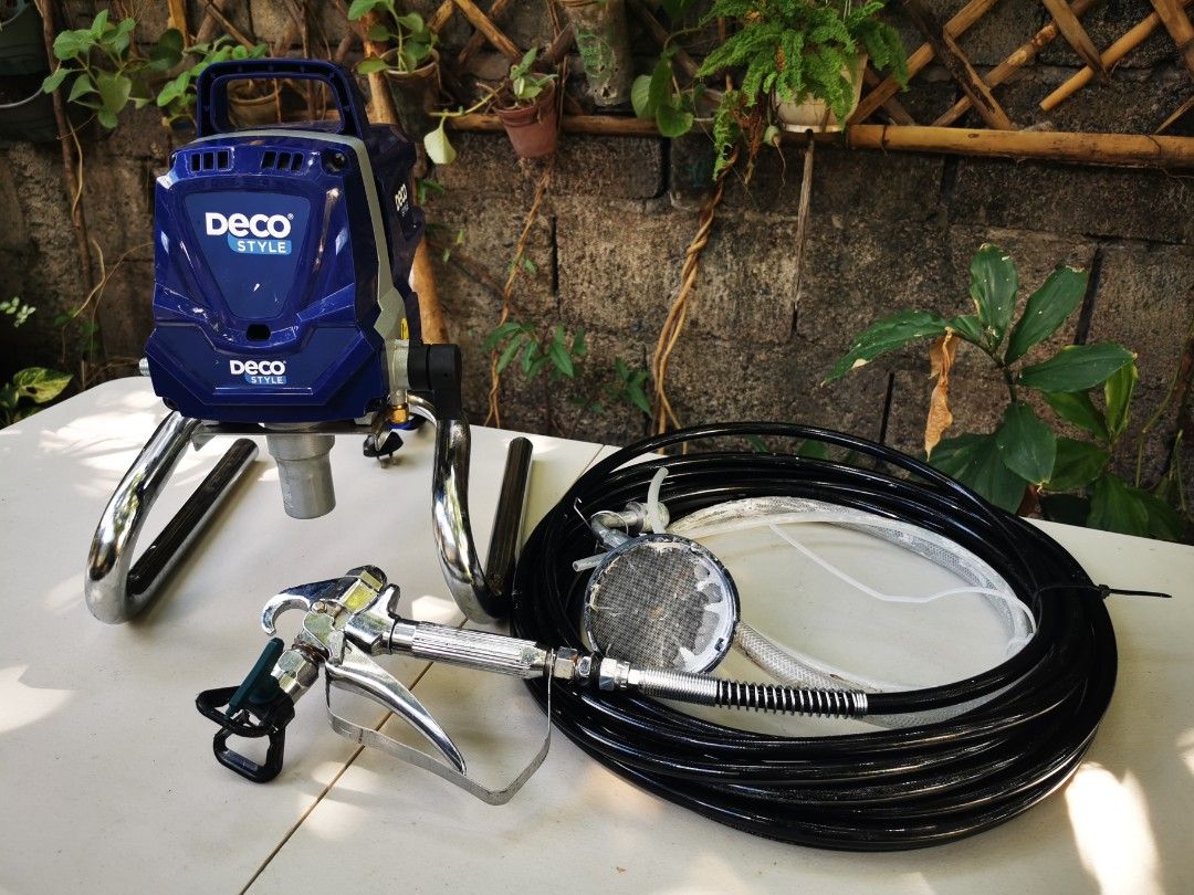 Deco style airless paint sales sprayer 1000w