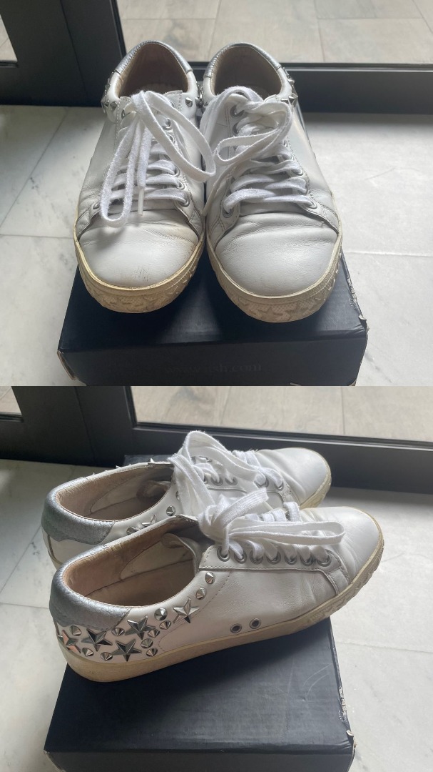 White top star trainers