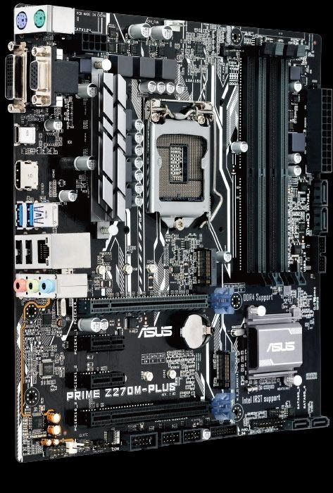 ASUS PRIME Z270M-PLUS MATX LGA 1151 DDR4 底板, 電腦＆科技, 電腦 ...