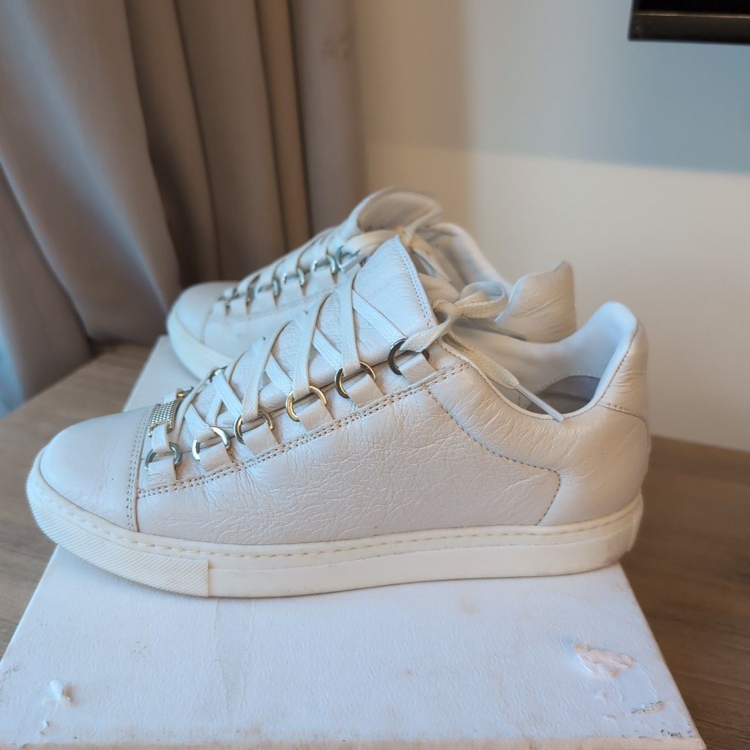 Balenciaga 2025 leather trainers