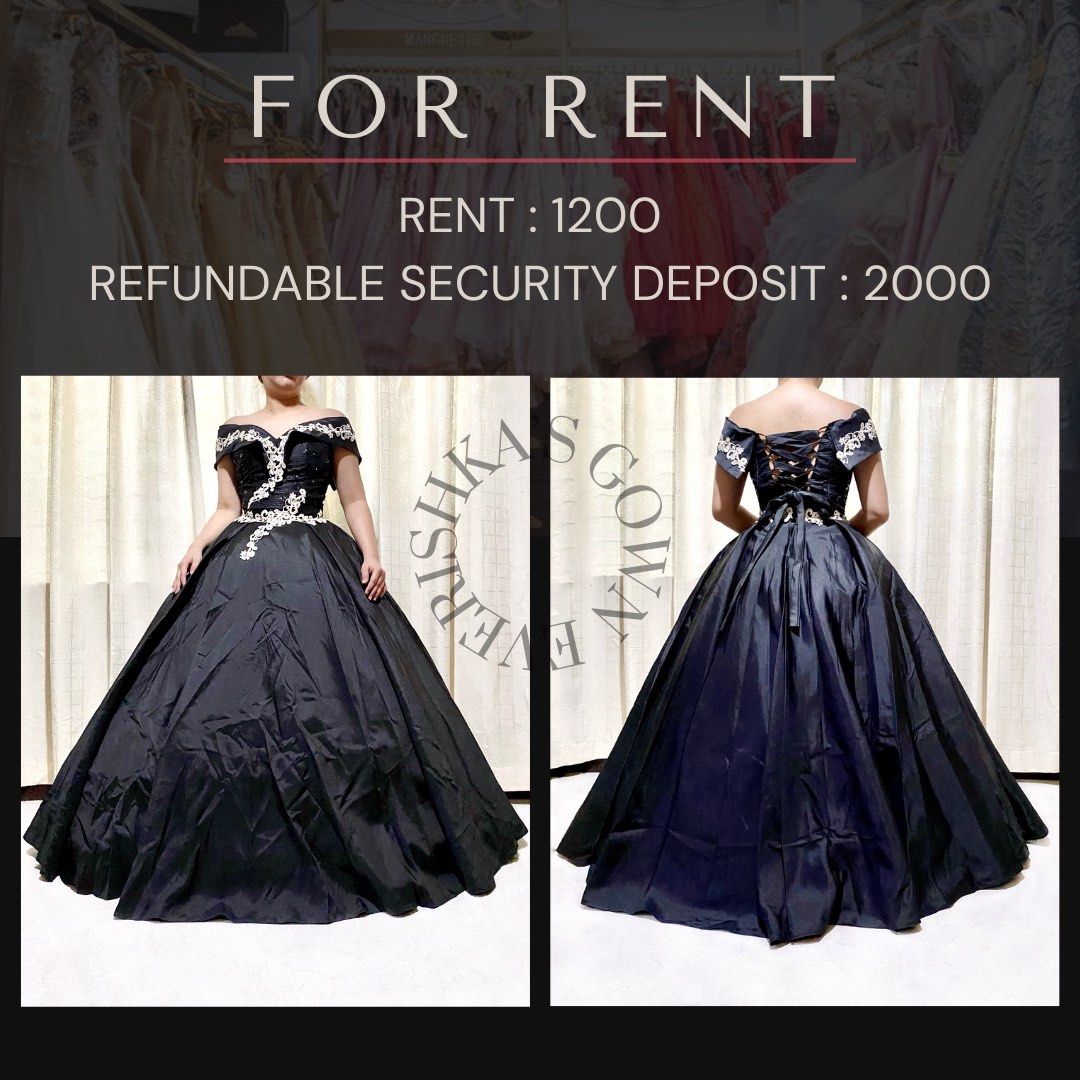 BALL GOWN FOR RENT (Category: Evening dresses & gowns) located in Caloocan City. Submitted by yassiem (Listing ID 1289234661, Image 3). Description: BALL GOWN FOR RENT! With 6 layers, 3 layers, 2 layers petticoat. PM me for more info. SEE THE RENTING PRICE IN THE PICTURE. Location: 21 Republic Avenue Quezon City, Near Commission on Audit. CAN DO MEET UP: SM Fairview, SM North, or Waltermart Santa Maria CAN ALSO DO LALAMOVE OR PICK-UP! PS: Will ir