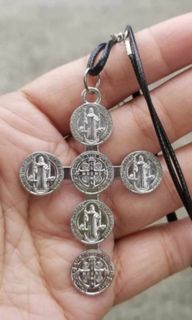 Blessed St. Benedict crucifix pendant necklace